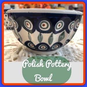 Polish Pottery Bowl